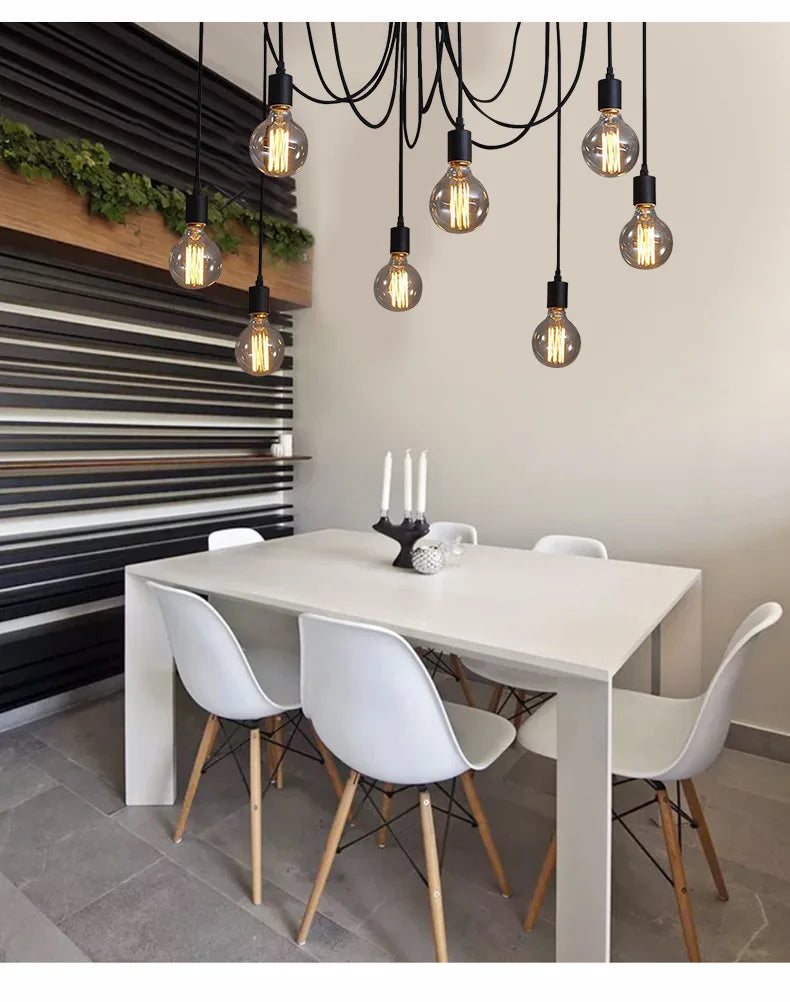 Modern Spider Chandelier