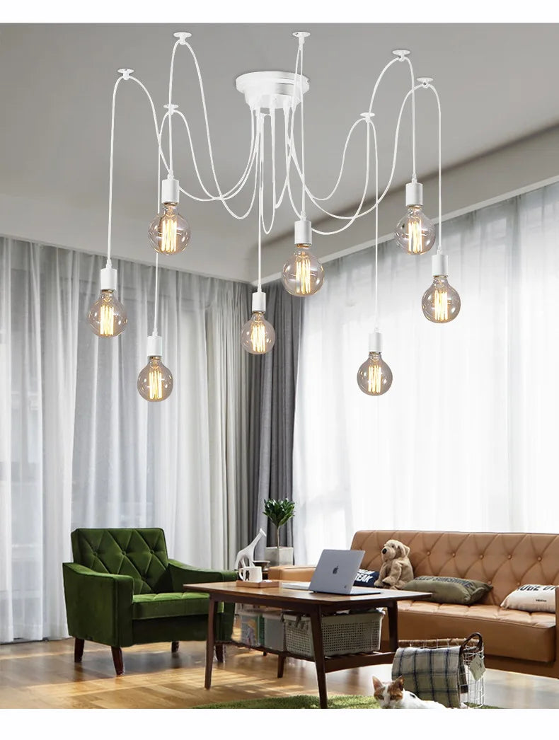 Modern Spider Chandelier