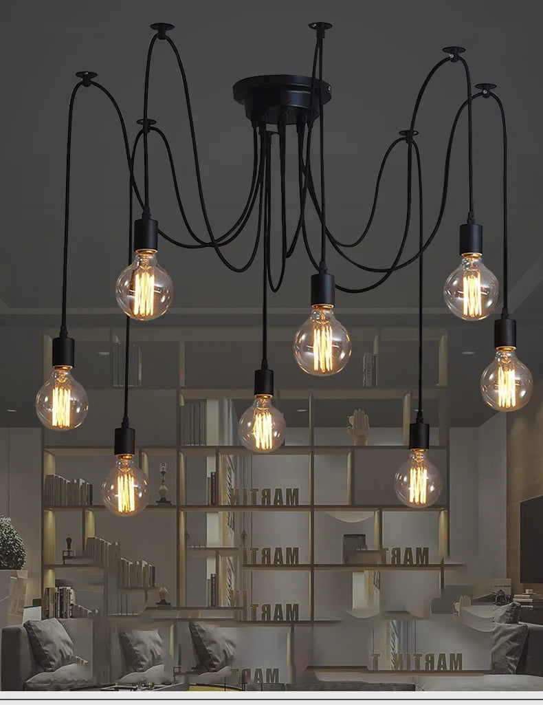 Modern Spider Chandelier