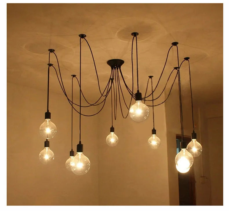 Modern Spider Chandelier