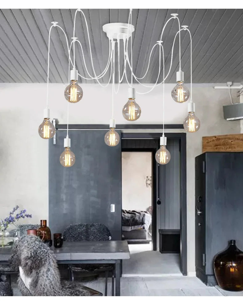 Modern Spider Chandelier